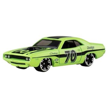 Hot Wheels HLH72-JKX97 70 Dodge Hemi Challenger Neon Yarışçılar