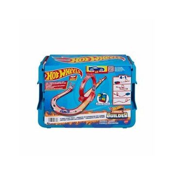 Hot Wheels HMC04 Track Builder Alev Temalı Akrobasi Seti