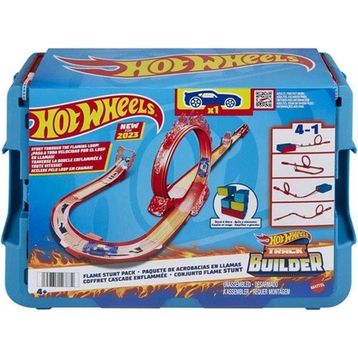 Hot Wheels HMC04 Track Builder Alev Temalı Akrobasi Seti