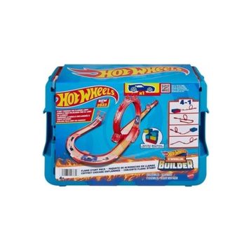 Hot Wheels HMC04 Track Builder Alev Temalı Akrobasi Seti