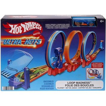 Hot Wheels HPX93 Ultra Hots Çılgın Çember Yarışı Seti