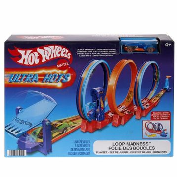 Hot Wheels HPX93 Ultra Hots Çılgın Çember Yarışı Seti