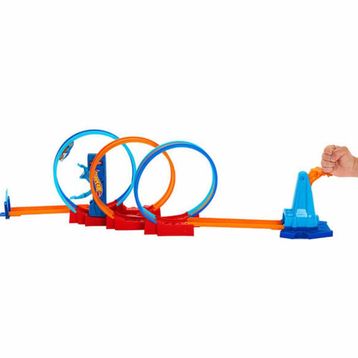 Hot Wheels HPX93 Ultra Hots Çılgın Çember Yarışı Seti