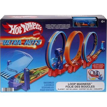 Hot Wheels HPX93 Ultra Hots Çılgın Çember Yarışı Seti