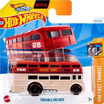 Hot Wheels Htb45 Trouble Decker Tekli Arabalar