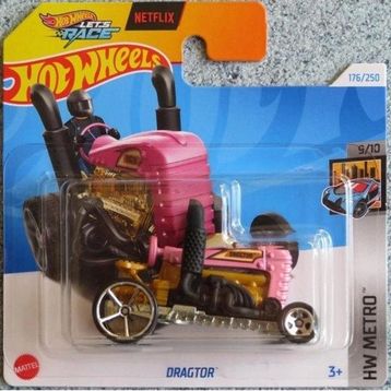 Hot Wheels HTF04 Dragtor Tekli Arabalar
