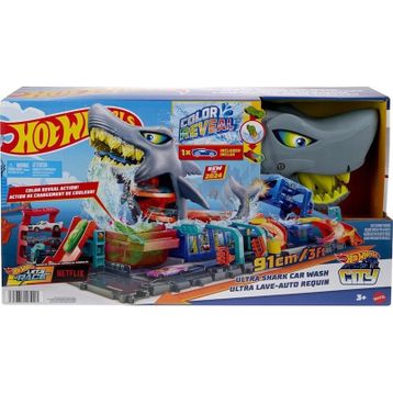 Hot Wheels HTN82 Muhteşem Köpek Balığı Araba Yıkama Oyun Seti