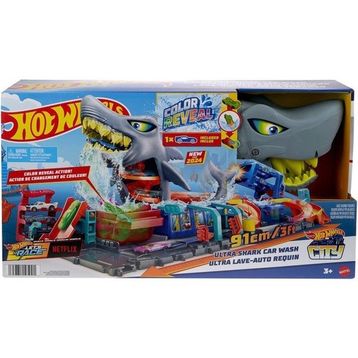 Hot Wheels HTN82 Muhteşem Köpek Balığı Araba Yıkama Oyun Seti