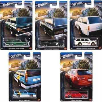Hot Wheels HWR56 Hot Wagons 5'li Set