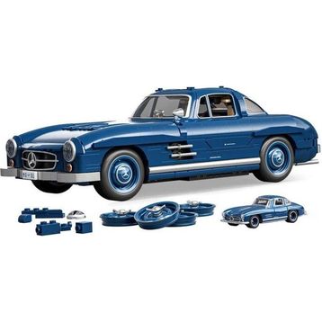 Hot Wheels HWW25 Premium Serisi Mercedes-Benz 300 SL Araba 1600 Parça Yapım Seti