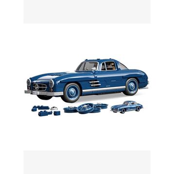 Hot Wheels HWW25 Premium Serisi Mercedes-Benz 300 SL Araba 1600 Parça Yapım Seti
