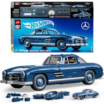 Hot Wheels HWW25 Premium Serisi Mercedes-Benz 300 SL Araba 1600 Parça Yapım Seti