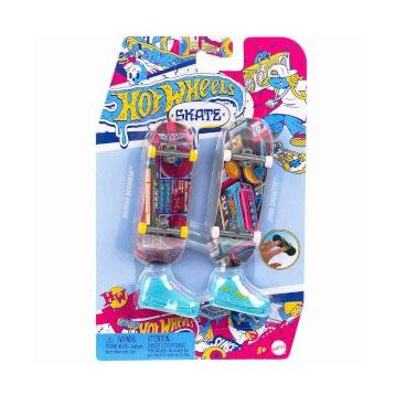 Hot Wheels HXL17 Booyah Boombox ve Cool Cassette Skate 2’li Retro Parmak Kaykayı