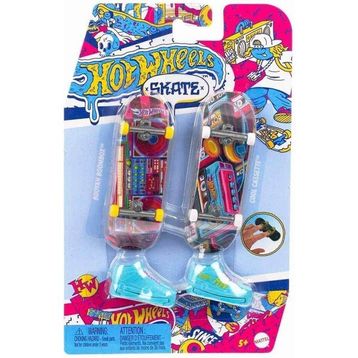 Hot Wheels HXL17 Snake Strummer ve Hot Stepper Skate 2'li Retro Parmak Kaykayı