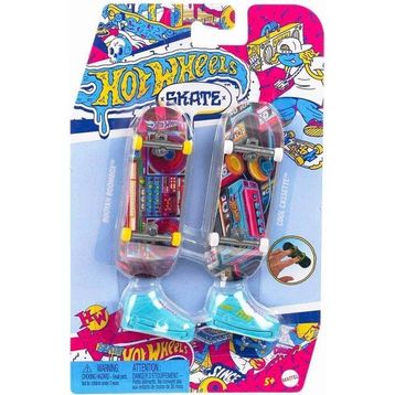 Hot Wheels HXL17 Snake Strummer ve Hot Stepper Skate 2'li Retro Parmak Kaykayı