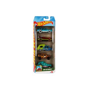 Hot Wheels JBJ77 HW Getaways 5'li Araba Seti