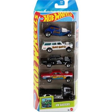 Hot Wheels JBJ84 HW Gassers 5'li Araba Seti