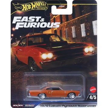 Hot Wheels Jbl87 Fast Furious 1970 Custom Plymouth Roadrunner Araba