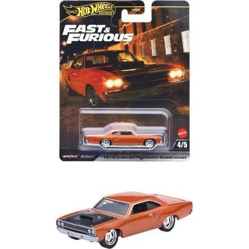 Hot Wheels Jbl87 Fast Furious 1970 Custom Plymouth Roadrunner Araba