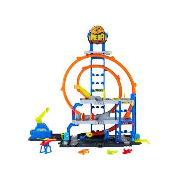 Hot Wheels JBM74 City Mega Garaj Oyun Seti