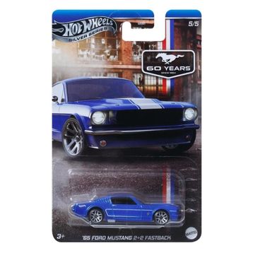 Hot Wheels JBY49 Silver Series 2+2 Fastback 65 Ford Mustang Araba