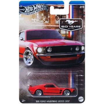 Hot Wheels JBY51 Silver Series 69 Ford Mustang Boss 302 Araba