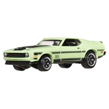 Hot Wheels JBY52 Silver Series Siyah Beyaz 71 Ford Mustang Mach 1 Araba