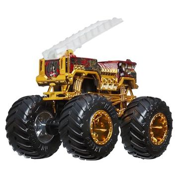 Hot Wheels JDV96-JDV97 Bigfoot Monster Trucks Bigfoot Trophy Şampiyonları Tekli Araba