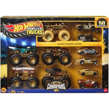 Hot Wheels JDW07 Monster Trucks Bigfoot Trophy Şampiyonları