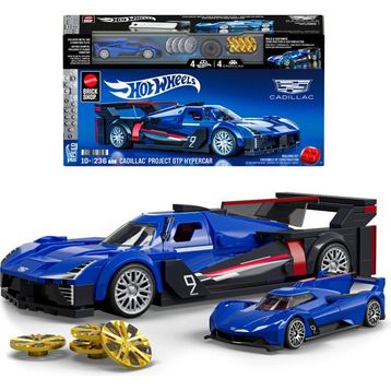 Hot Wheels JFR89 Speed Serisi Cadillac Project GTP Hypercar Araba 236 Parça Yapım Seti