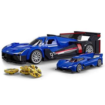 Hot Wheels JFR89 Speed Serisi Cadillac Project GTP Hypercar Araba 236 Parça Yapım Seti