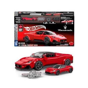 Hot Wheels JFR90 Speed Serisi Maserati MC20 Araba 250 Parça Yapım Seti
