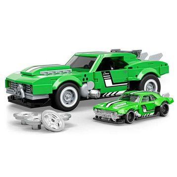 Hot Wheels JFT16 Speed Serisi Custom'68 Camaro Araba 289 Parça Yapım Seti