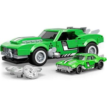 Hot Wheels JFT16 Speed Serisi Custom'68 Camaro Araba 289 Parça Yapım Seti