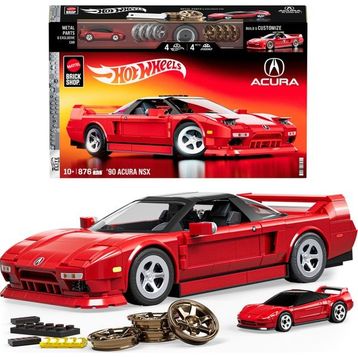 Hot Wheels JFT17 Elite Serisi 90 Acura NSX Araba 876 Parça Yapım Seti