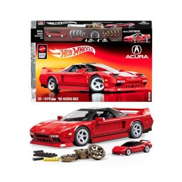 Hot Wheels JFT17 Elite Serisi 90 Acura NSX Araba 876 Parça Yapım Seti