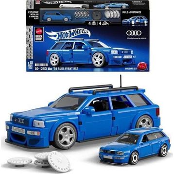 Hot Wheels JGR28 Speed Serisi 94 Audi Avant RS2 253 Parça Araba Yapım Seti
