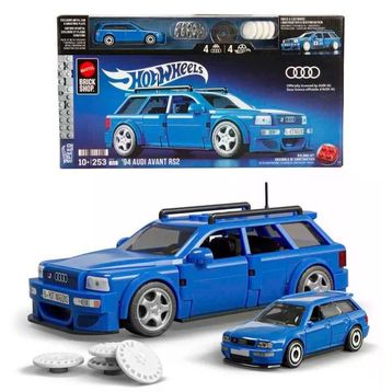 Hot Wheels JGR28 Speed Serisi 94 Audi Avant RS2 253 Parça Araba Yapım Seti