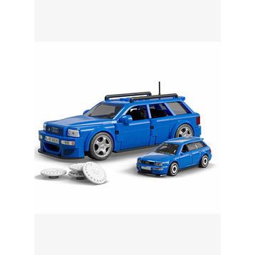 Hot Wheels JGR28 Speed Serisi 94 Audi Avant RS2 253 Parça Araba Yapım Seti