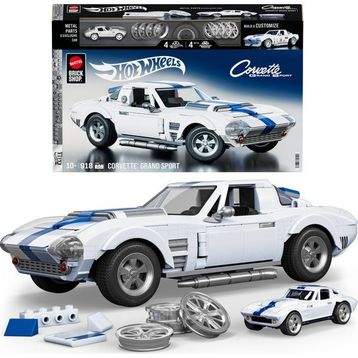 Hot Wheels JGR31 Elite Serisi Corvette Grand Sport Araba 918 Parça Yapım Seti