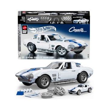 Hot Wheels JGR31 Elite Serisi Corvette Grand Sport Araba 918 Parça Yapım Seti