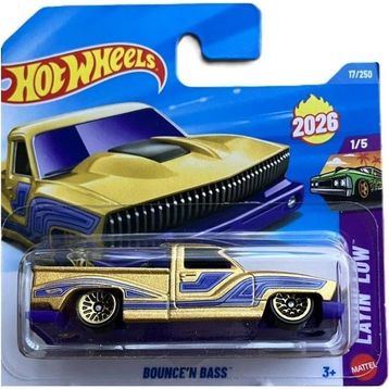 Hot Wheels JJH32 Bounce'n Bass Tekli Arabalar