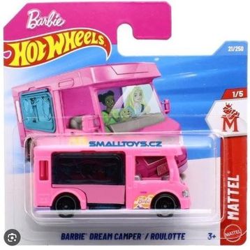 Hot Wheels JJH96 Tekli Arabalar Barbie Dream Camper