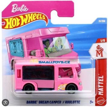 Hot Wheels JJH96 Tekli Arabalar Barbie Dream Camper
