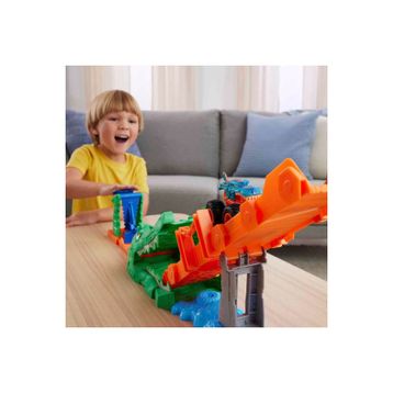 Hot Wheels JJN45 Monster Trucks Timsahı Devir Oyun Seti