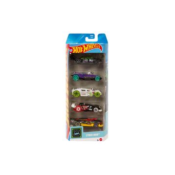 Hot Wheels JKG06 Cyber Noir 5'li Araba Seti
