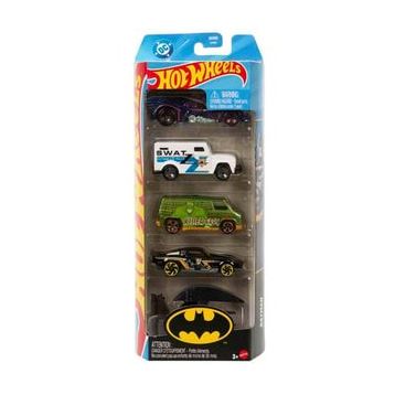 Hot Wheels JKG08 Batman 5'li Araba Seti