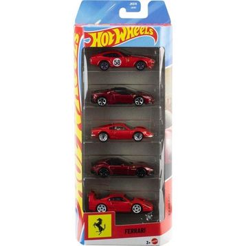 Hot Wheels JLN12 Ferrari 5'li Araba Seti