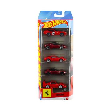 Hot Wheels JLN12 Ferrari 5'li Araba Seti