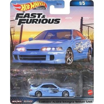 Hot Wheels Mattel Premium Fast And Furious Acura Integra Sedan Oyuncak Araba